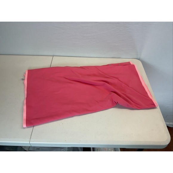 Lululemon Vinyasa Snap Button Infinity Scarf Wrap 2 tone hot pink - Picture 1 of 6